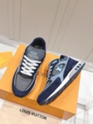 wholesale quality men's louis vuitton run way sneakers model no. 811